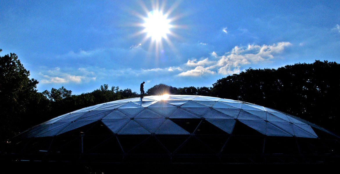 Johnson Reservoir Geodesic Dome