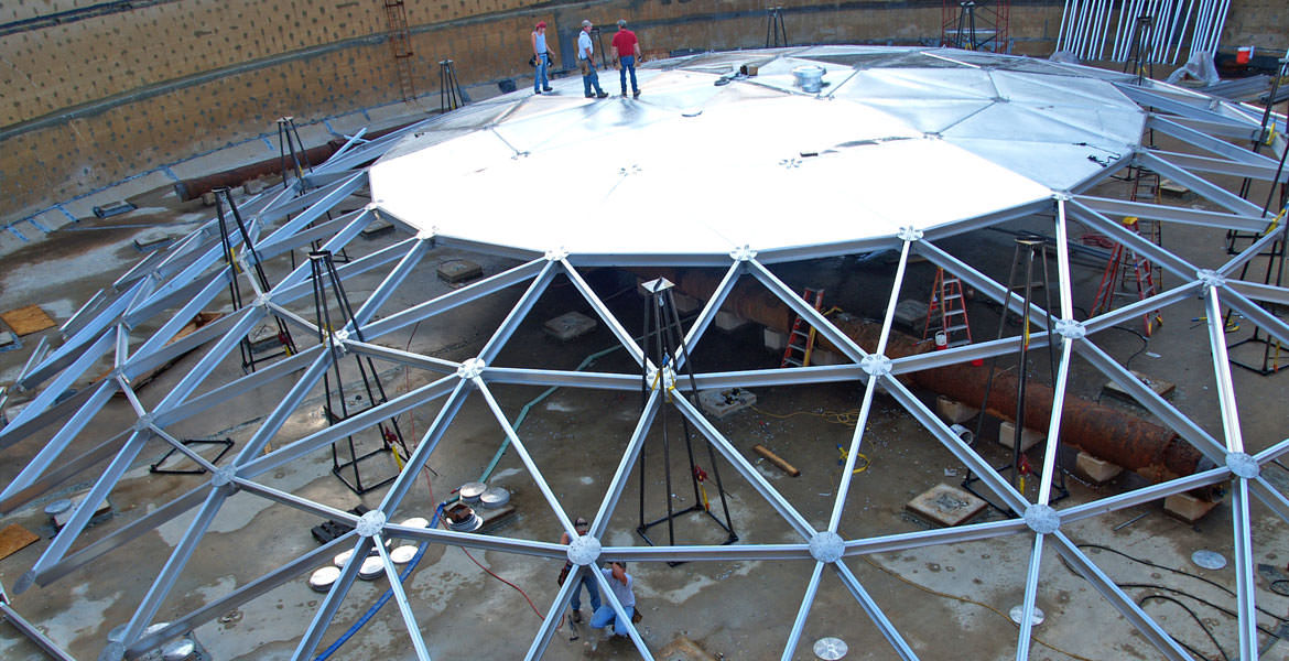 Johnson Reservoir Geodesic Dome